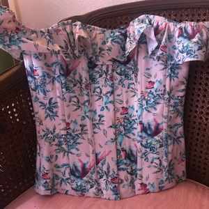 Corset story off the shoulder corset